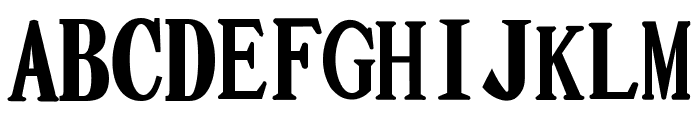 TA Mincho Gf 01 Regular Font UPPERCASE