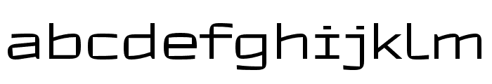 TT Autonomous ExtraLight Font LOWERCASE