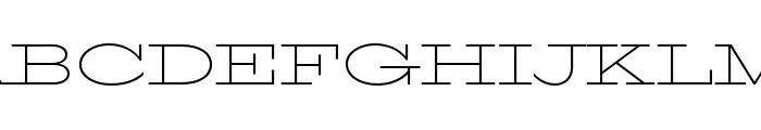 TT Globs ExtraLight Font UPPERCASE