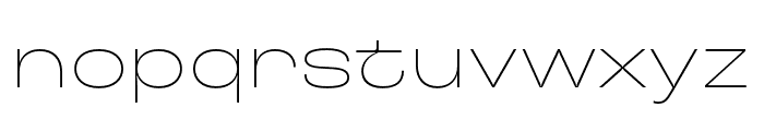 TT Travels Next ExtraLight Font LOWERCASE