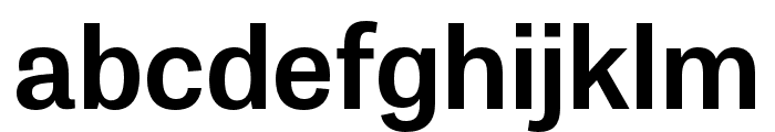 Tablet Gothic Condensed SemiBold Font LOWERCASE
