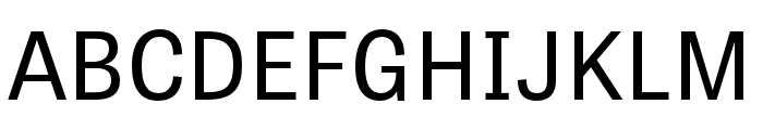 Tablet Gothic SemiCondensed Regular Font UPPERCASE