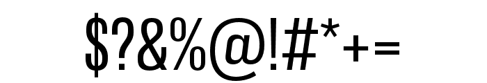 Tannakone Regular Condensed Font OTHER CHARS