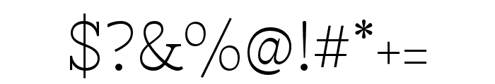 Tarif Arabic Light Font OTHER CHARS