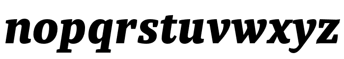Tasman ExtraBold Italic Font LOWERCASE
