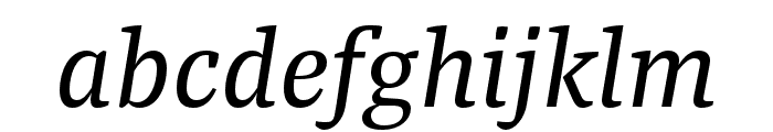 Tasman Italic Font LOWERCASE