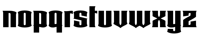 Taurunum Bold Font LOWERCASE