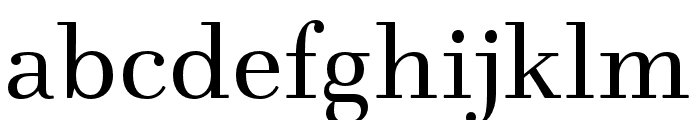 Teimer Light Font LOWERCASE