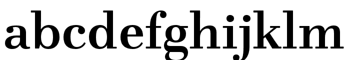 Teimer SemiBold Font LOWERCASE