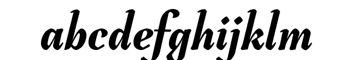 Tejuela ExtraBold Italic Font LOWERCASE
