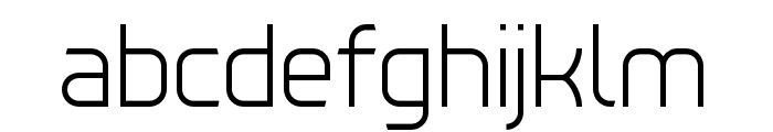 Tenby Five Light Font LOWERCASE