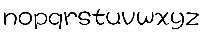 Tensentype DouDouJ Regular Font LOWERCASE