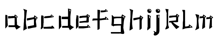 Tensentype TongSongJ Regular Font LOWERCASE