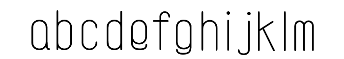 Tensentype XiangSiJF Regular Font LOWERCASE