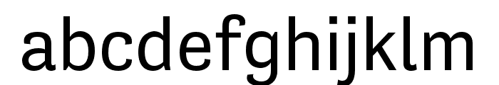 Tenso Regular Font LOWERCASE