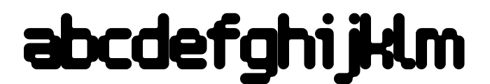 Tephra 0 Regular Font LOWERCASE