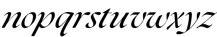 The Seasons Bold Italic Font LOWERCASE