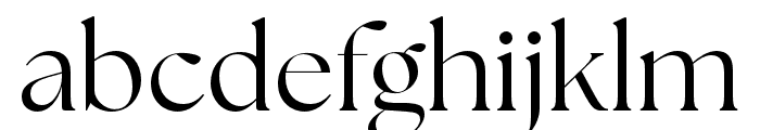 The Seasons Regular Font LOWERCASE