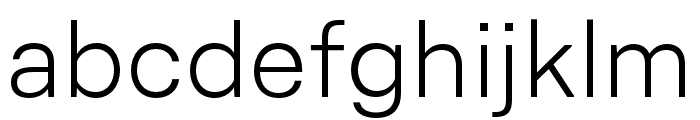 Thonglor Soi 4 Regular Font LOWERCASE