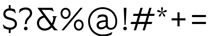 Tiller Medium Italic Font OTHER CHARS