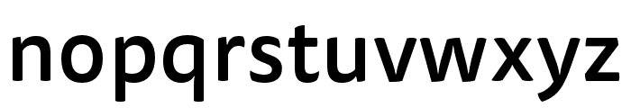 Tisa Sans Pro Medium Font LOWERCASE
