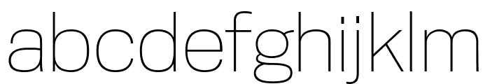 TitlingGothicFB Comp Thin Font LOWERCASE