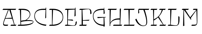 Tomasa Regular Font UPPERCASE