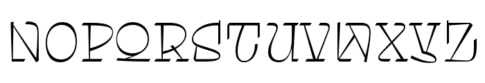 Tomasa Regular Font UPPERCASE