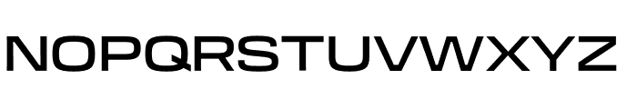 Transducer Extended Medium Font UPPERCASE