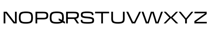 Transducer Extended Regular Font UPPERCASE