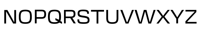 Transducer VF Regular Font UPPERCASE
