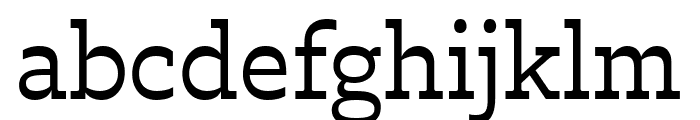 Trilby Regular Font LOWERCASE
