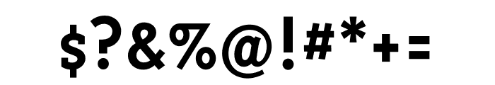 Triplex Serif OT Bold Font OTHER CHARS