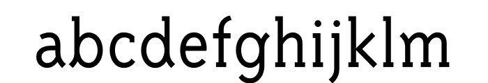 Triplex Serif OT Light Font LOWERCASE