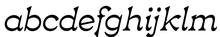 Tuppence Medium Italic Font LOWERCASE
