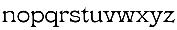 Tuppence Variable Regular Font LOWERCASE