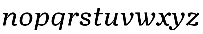 TurnipRE Italic Font LOWERCASE