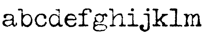 Typeka Regular Font LOWERCASE