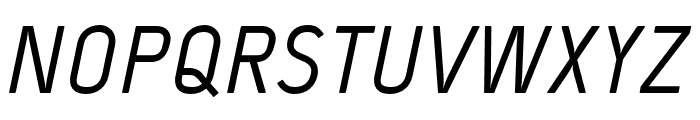Typestar Pro Italic Font UPPERCASE