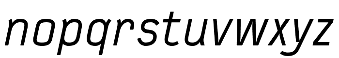 Typestar Pro Italic Font LOWERCASE
