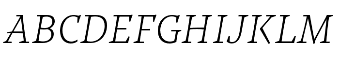Tzimmes Regular Italic Font UPPERCASE