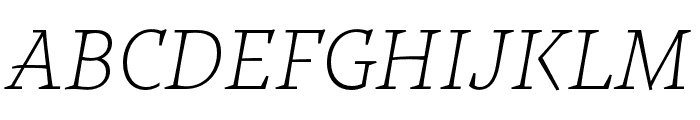 Tzimmes SemiBold Italic Font UPPERCASE