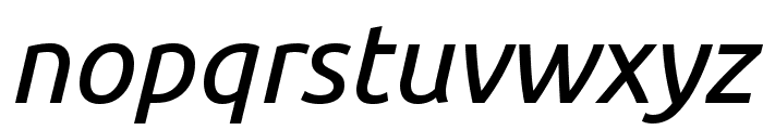 Ubuntu Italic Font LOWERCASE