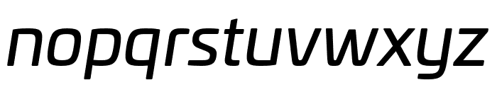 Univia Pro Regular Italic Font LOWERCASE