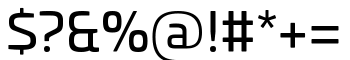 Univia Pro Regular Font OTHER CHARS