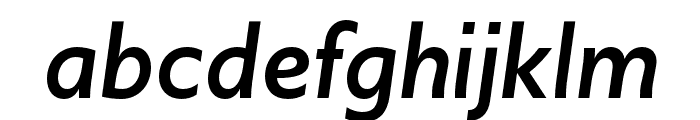 Upgrade Medium Italic Font LOWERCASE