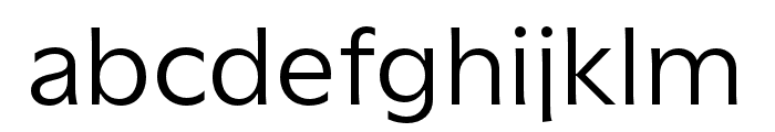 Utile Regular Font LOWERCASE