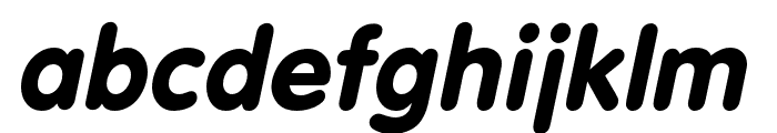 VAG Rundschrift D Regular Italic Font LOWERCASE