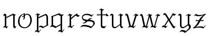 VDL GothicMincho R Font LOWERCASE