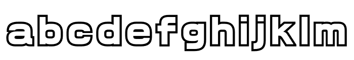 VDL LogoG Pop FutoLine Font LOWERCASE